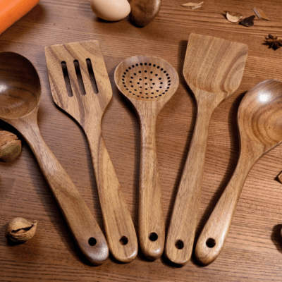 Eco-Living™ Wooden Essentials Set