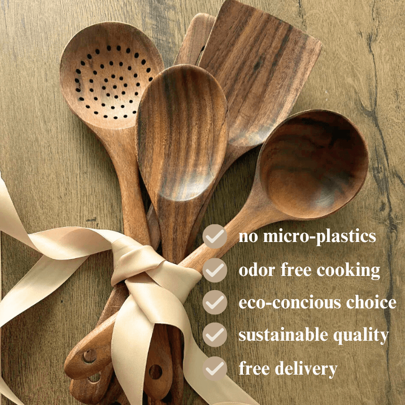 Eco-Living™ Wooden Essentials Set