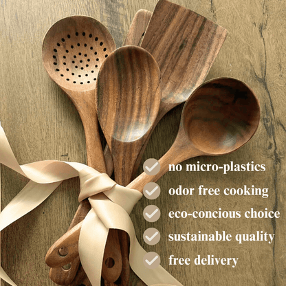 Eco-Living™ Wooden Essentials Set