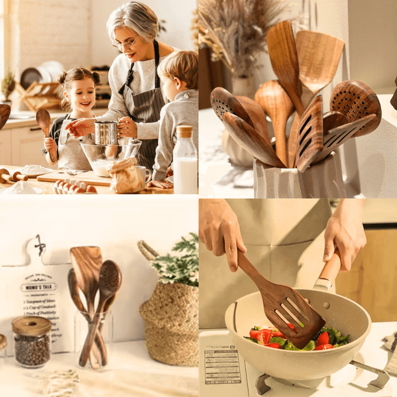 Eco-Living™ Wooden Essentials Set